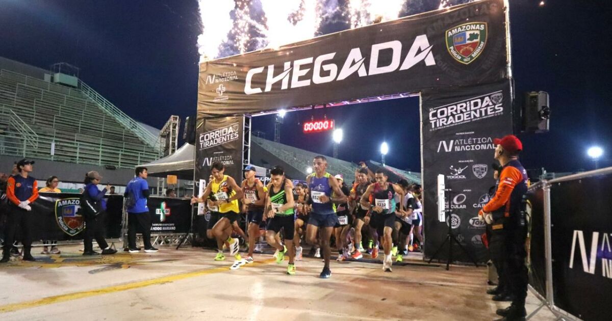 Com mais de 5 mil participantes em corrida, PMAM comemora 189 anos