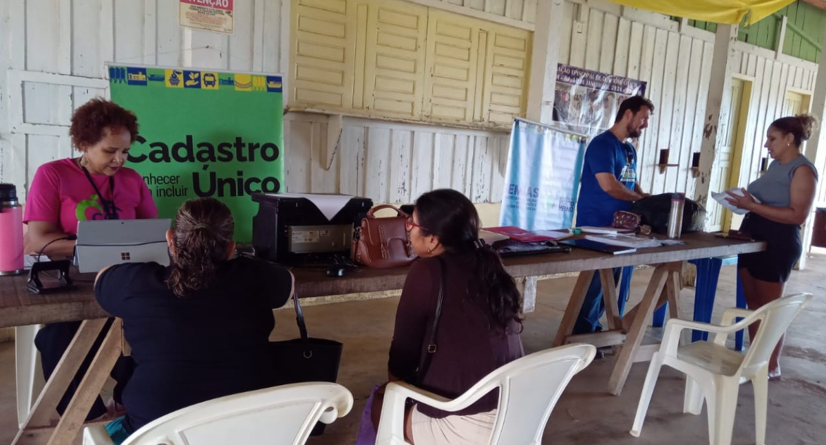 CRAS Teodoro Crommo realiza ação itinerante em Jaci Paraná e comunidades vizinhas