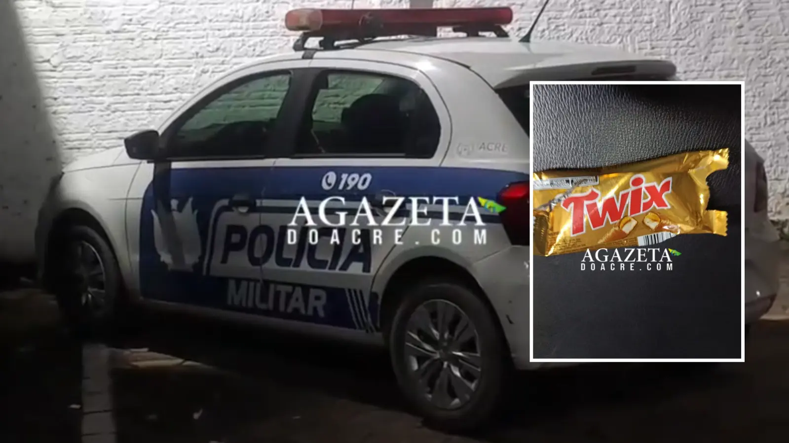 Criança de 6 anos e adolescente são levados à delegacia após consumo de chocolate em supermercado em Rio Branco