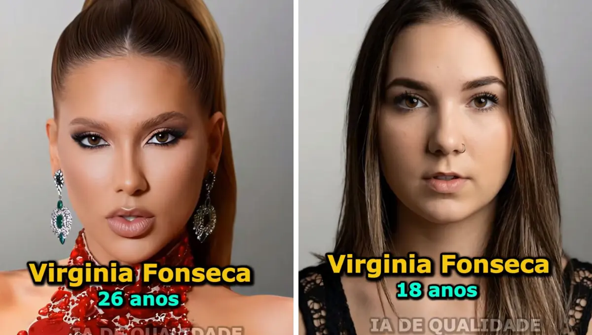 IA recria ‘antes e depois’ de famosos; veja vídeo