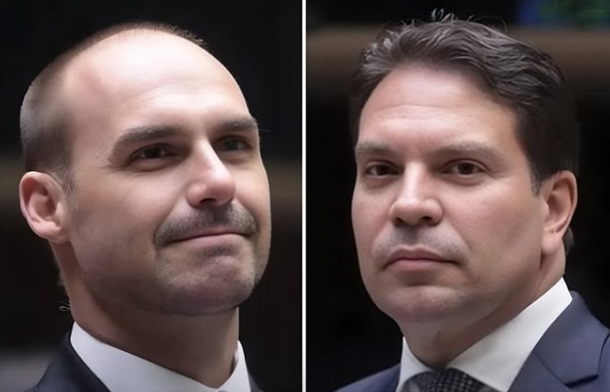 Eduardo Bolsonaro chama Ramagem de “herói nacional” após soltura