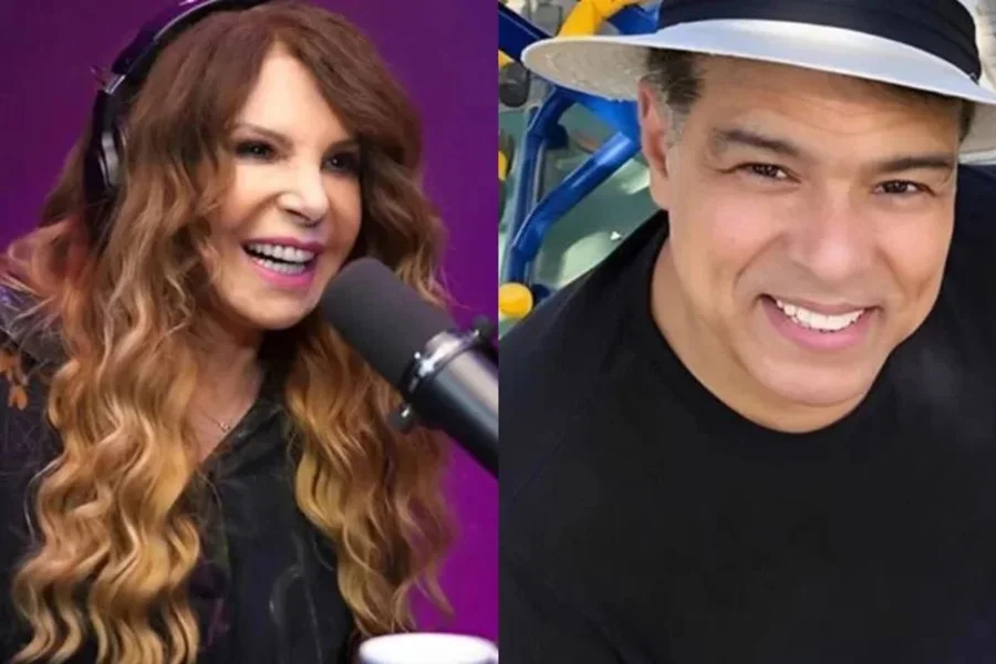 Elba Ramalho e Mauricio surgem em fotos raras com filho