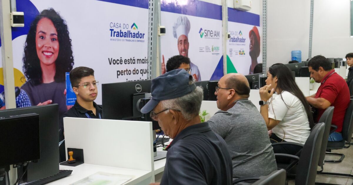 Sine Amazonas oferta 249 vagas de emprego nesta quinta-feira