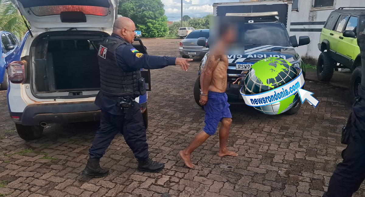 Equipe do 1º BPM captura foragido após tentativa de fuga no bairro Mocambo em Porto Velho
