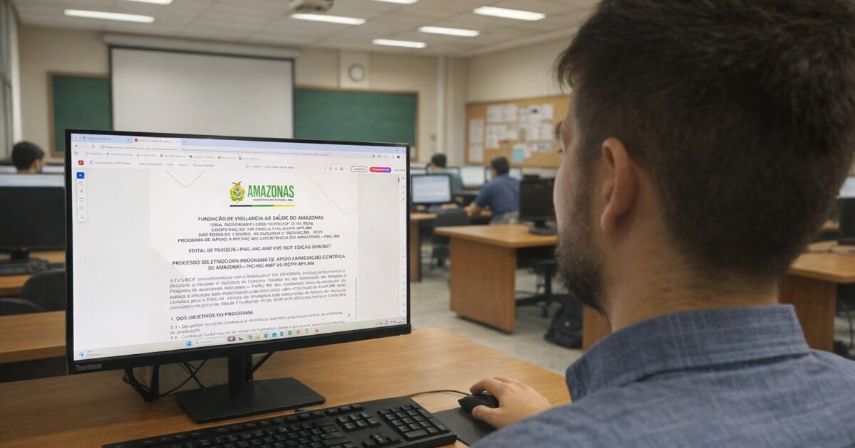 FVS-RCP lança edital para Programa de Iniciação Científica 2026/2027