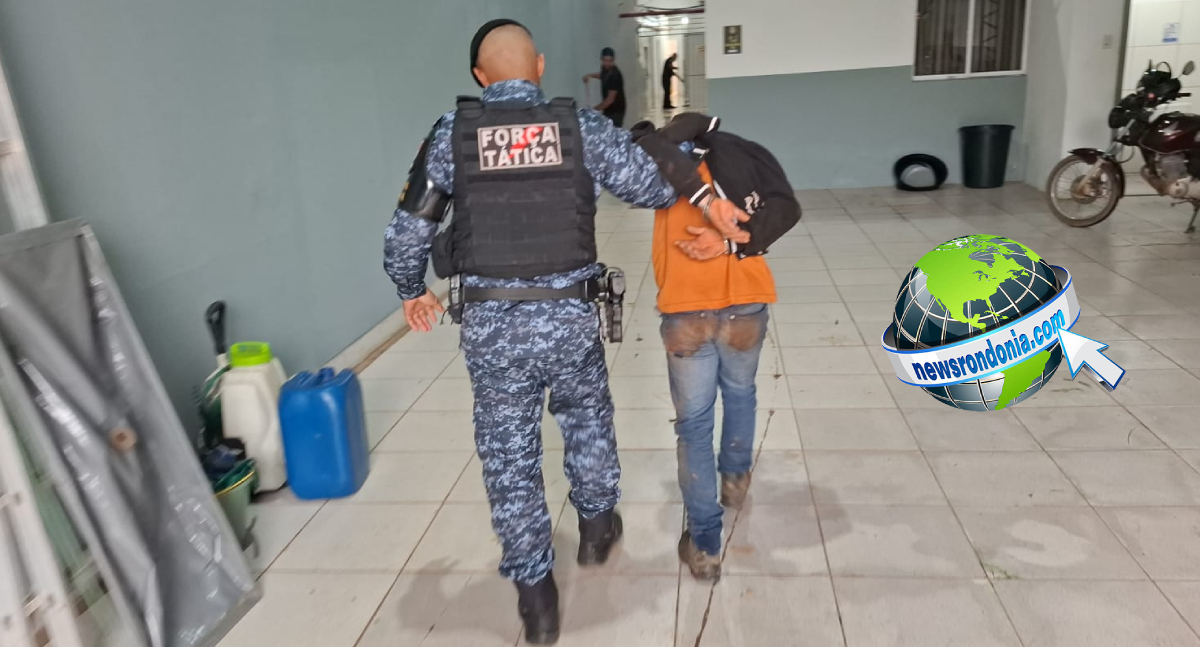 Força Tática apreende arma de fogo e evita roubos nos bairros Aponiã e Igarapé