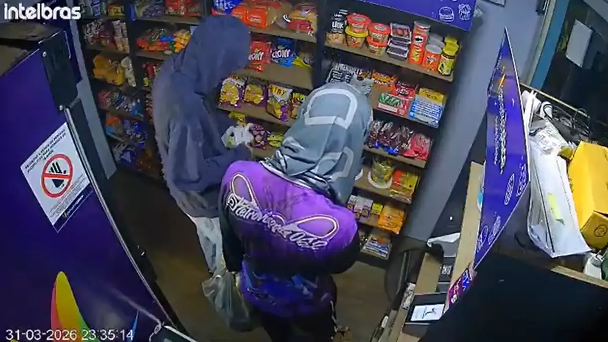 Morador e comparsa invadem mercadinho de condomínio em Aparecida e furtam produtos