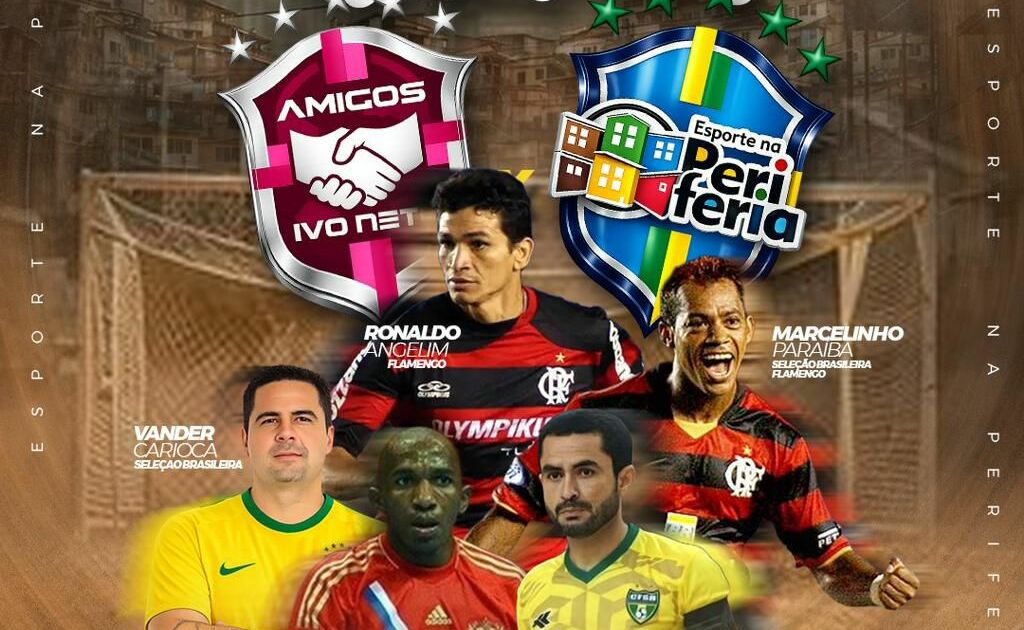‘Craques na Periferia’ reúne ex-jogadores e ídolos do futebol em Manaus