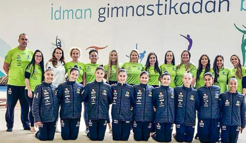 Brasil garante duas medalhas na Copa do Mundo de Ginástica Rítmica