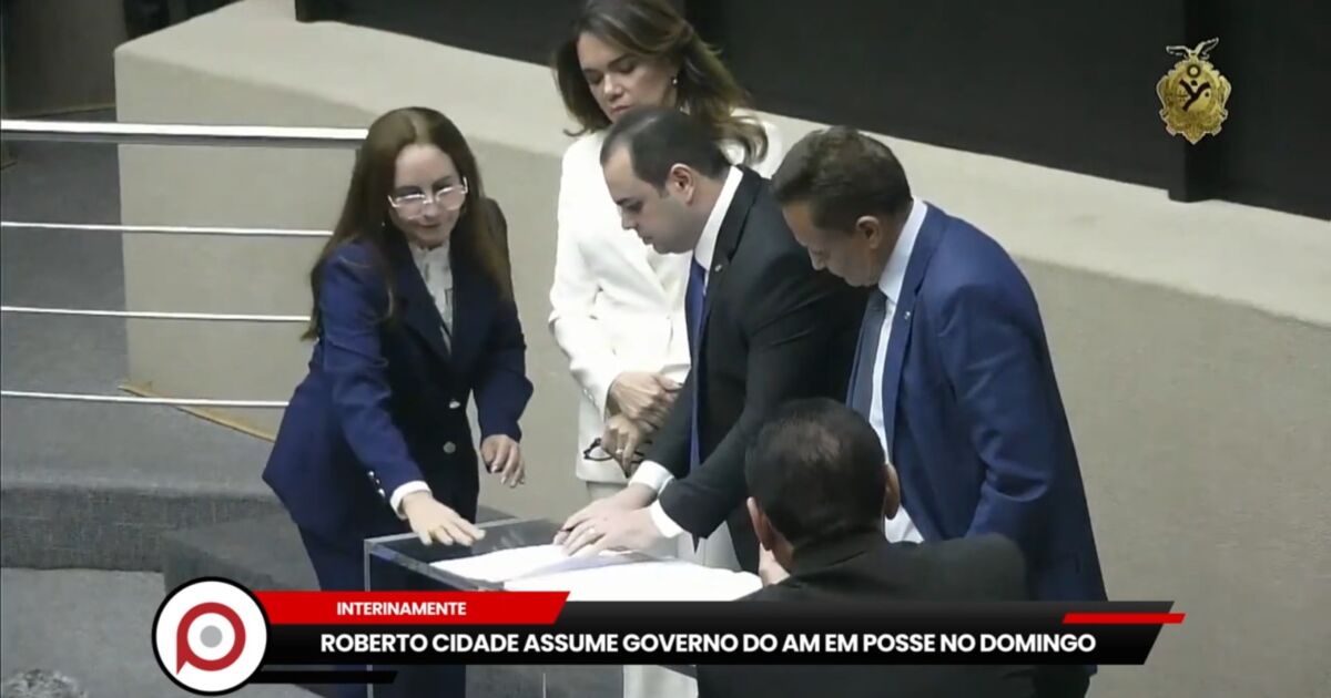 Roberto Cidade assume governo do AM em posse no domingo