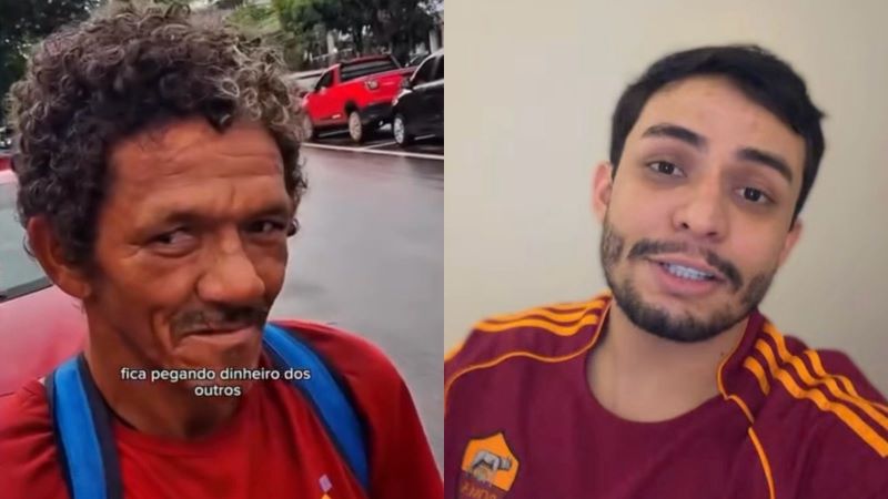 Morador em situação de rua aceita ser humilhado por R$ 100 e influenciador vira alvo na web – SelesNafes.com