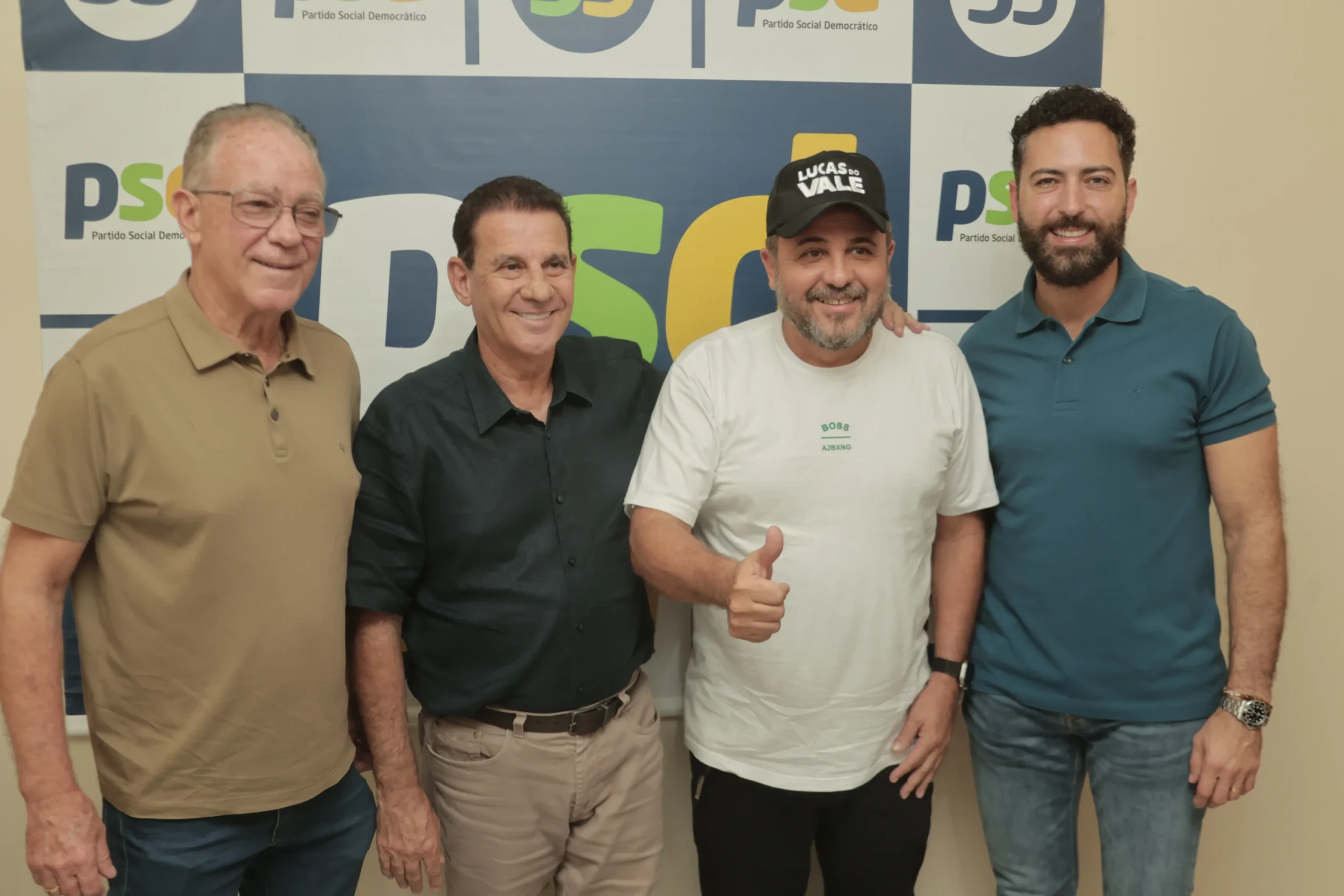 Deputado Lucas do Vale e Paulo do Vale filiam-se ao PSD 