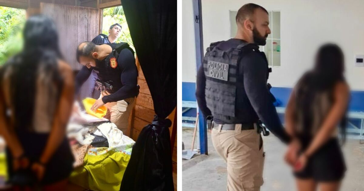 Mulher líder de organização criminosa por tráfico de drogas é presa no AM