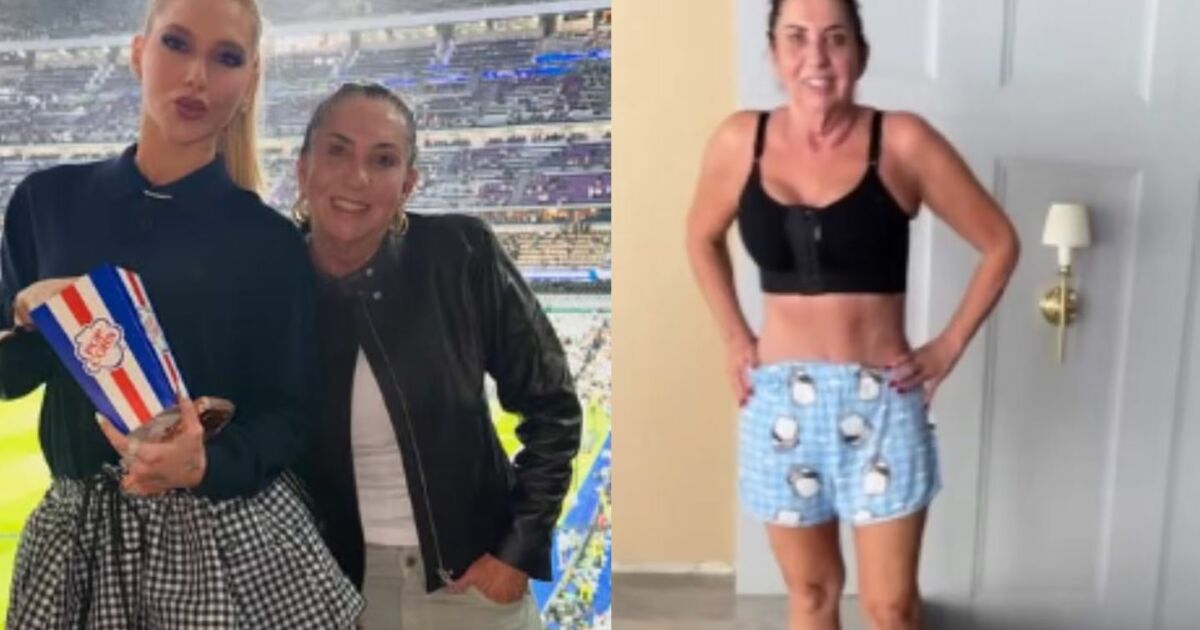 Virginia se choca com físico da mãe após procedimentos aos 60 anos; VEJA