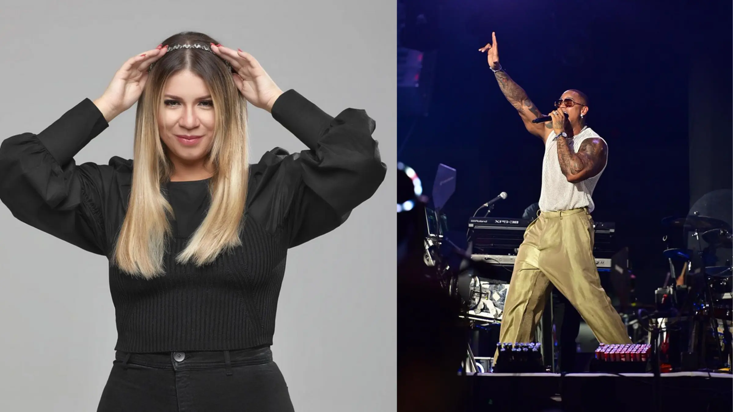 Léo Santana faz homenagem à Marília Mendonça no palco ‘No Pelo 360’, em Goiânia; confira vídeo