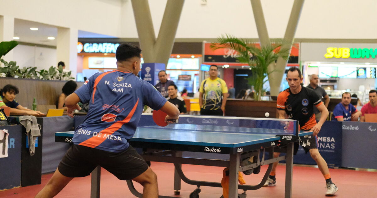 Shopping realiza I Open de Tênis de Mesa neste fim de semana em Manaus