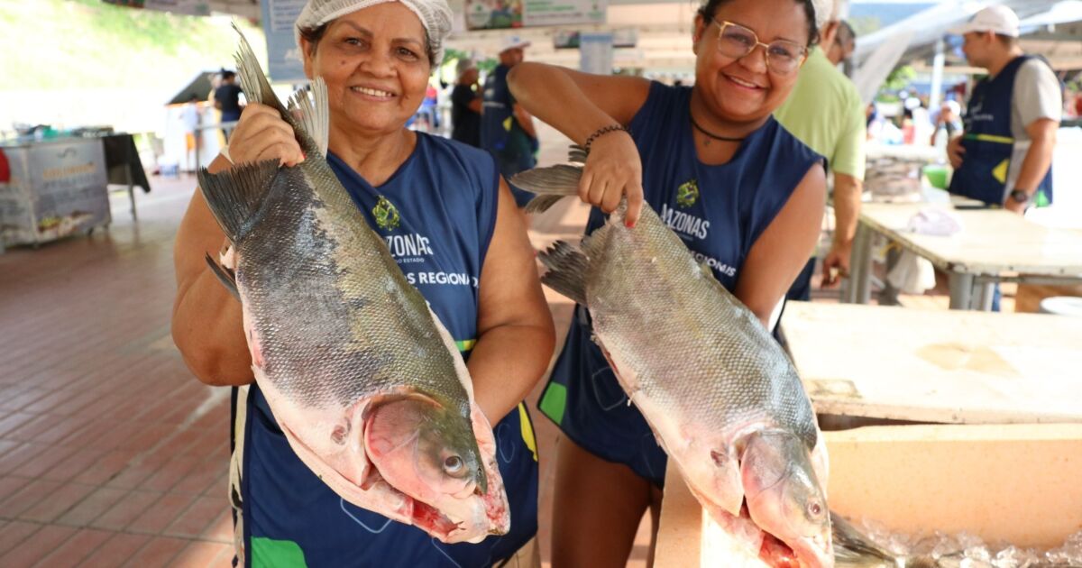 Feirão do Pescado com mais de 90 toneladas começa quarta em Manaus