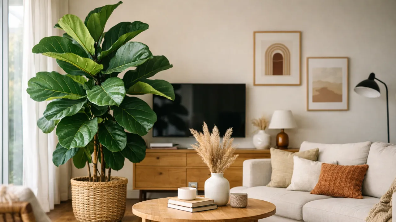 Muita gente usa essa planta resistente que deixa a casa com cara de revista como ponto focal na sala de estar