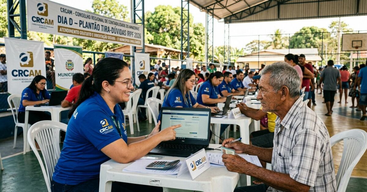 Conselho promove ‘Dia D’ com ‘Plantão Tira-Dúvidas IRPF’ em 20 cidades no AM