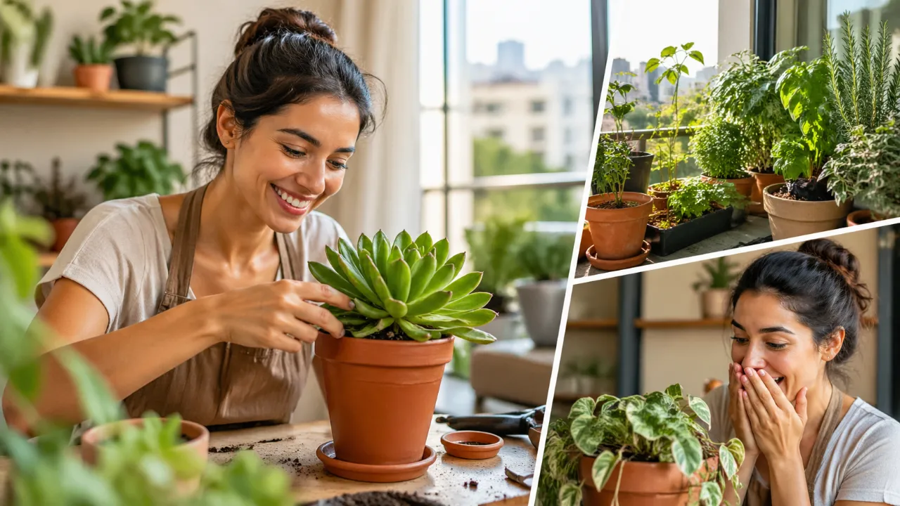Poucos centímetros já bastam: plantas que crescem mesmo quando quase ninguém acerta o espaço
