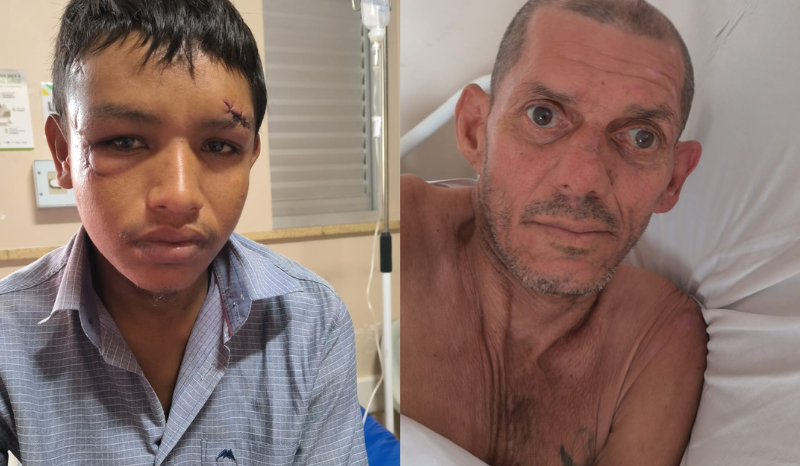 HPS João Lúcio pede ajuda para localizar família de dois homens
