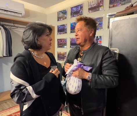 “Você nos acolheu quando ninguém nos conhecia”, diz Leonardo para Roberta Miranda