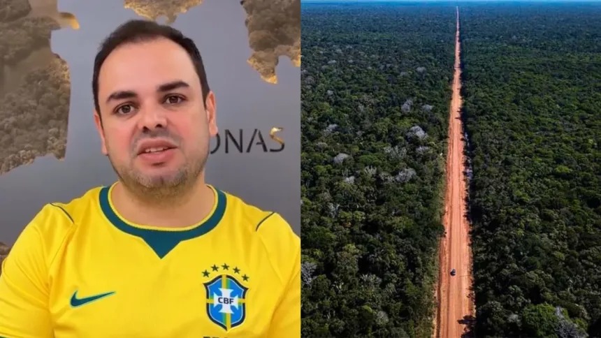 Roberto Cidade defende BR-319 e destaca impacto para o Amazonas