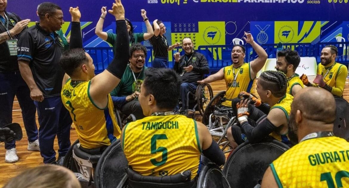 Seleção de rúgbi em cadeira de rodas conquista torneio internacional