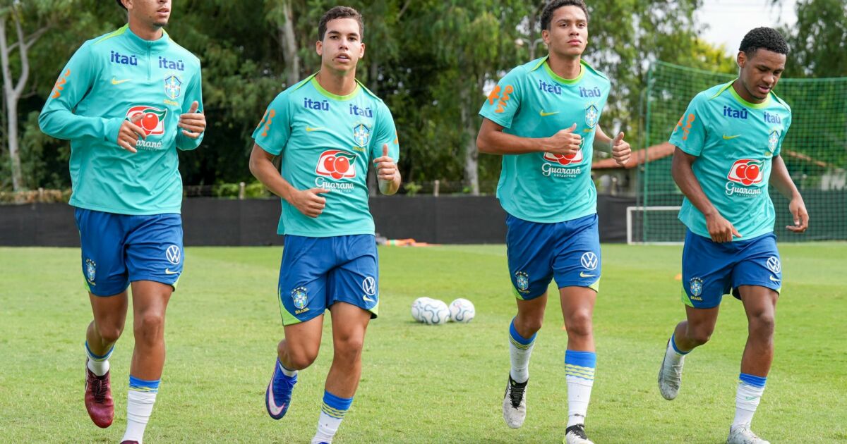 Seleção Brasileira Sub-17 começa preparação para enfrentar a Colômbia