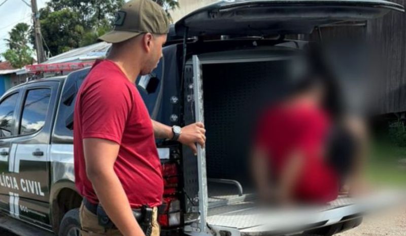 Suspeito de estuprar e engravidar adolescente de 13 anos é preso no AM