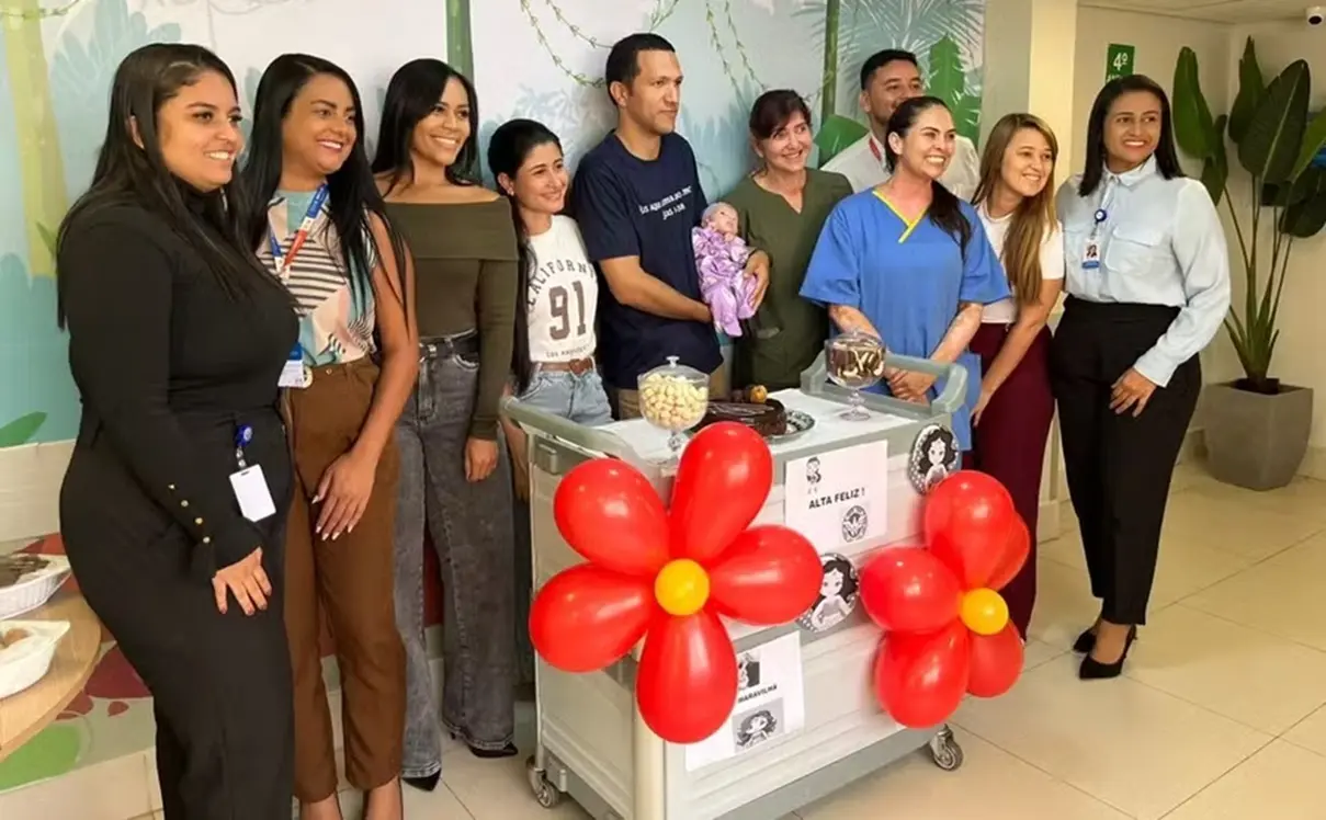 Cirurgia cardíaca inédita em UTI salva recém-nascida no DF