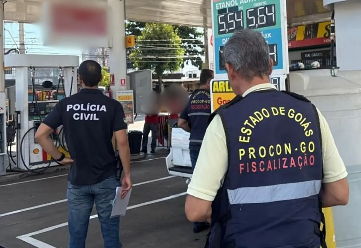 Fiscalização flagra preço abusivo em posto do Setor Bueno