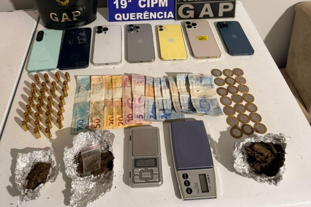 Quatro pessoas são detidas por tráfico de drogas em MT…