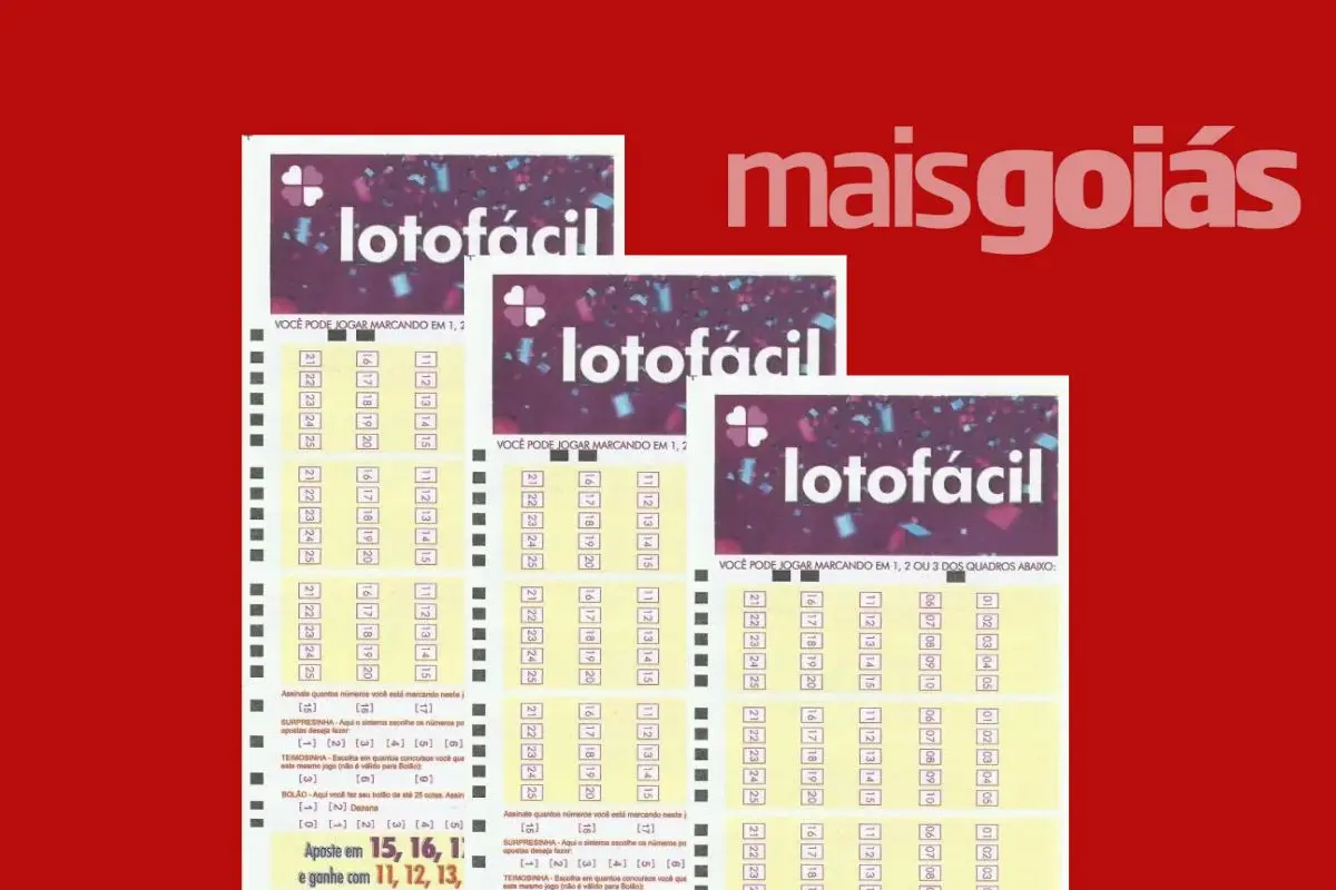 Lotofácil 3699: resultado e prêmios para Goiás