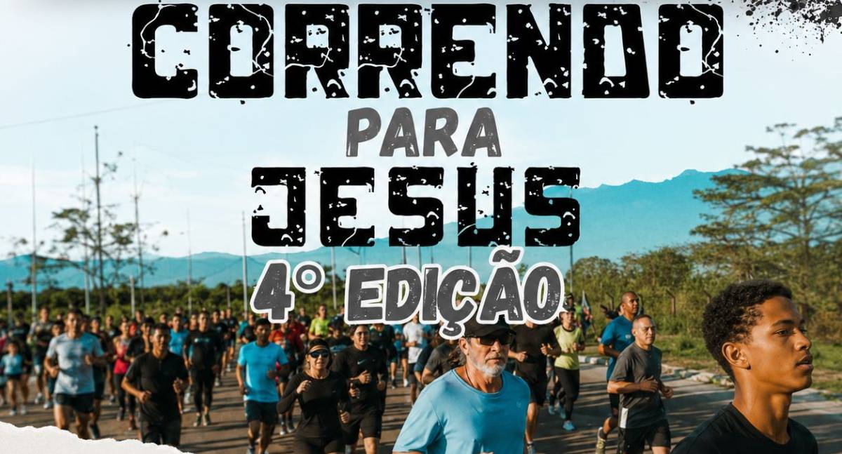 4ª edição do Correndo para Jesus acontece neste domingo (31)