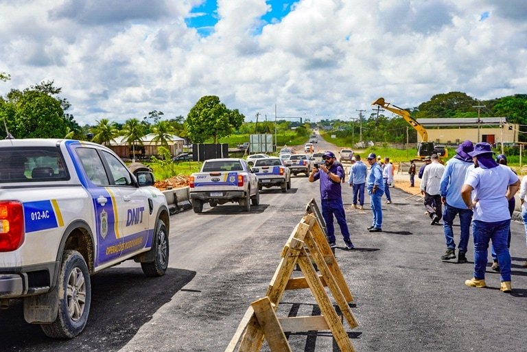 DNIT libera parcialmente ponte sobre o Rio Tarauacá na BR-364 após obras