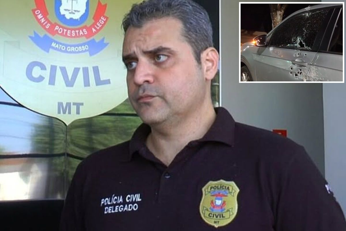 Delegado baleado por policial passa por cirurgia e segue internado…