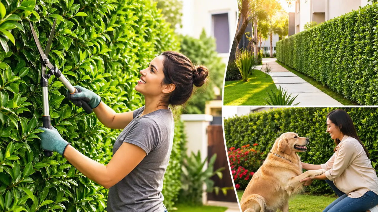 5 plantas para cercas vivas que podem reduzir até 80% da visibilidade externa e ainda transformar o visual do jardim — a escolha certa muda tudo