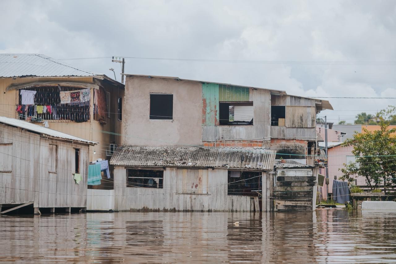 Nivel do Rio Juruá começa a dar sinal de vazante