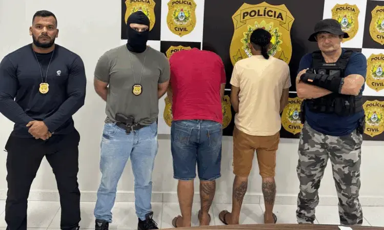 Suspeitos de aplicar golpes com jogo “Maria Pretinha” são presos em flagrante em Rio Branco