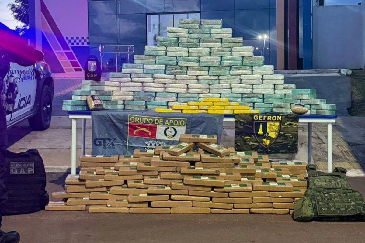 PM apreende 5,2 toneladas de drogas em Mato Grosso…