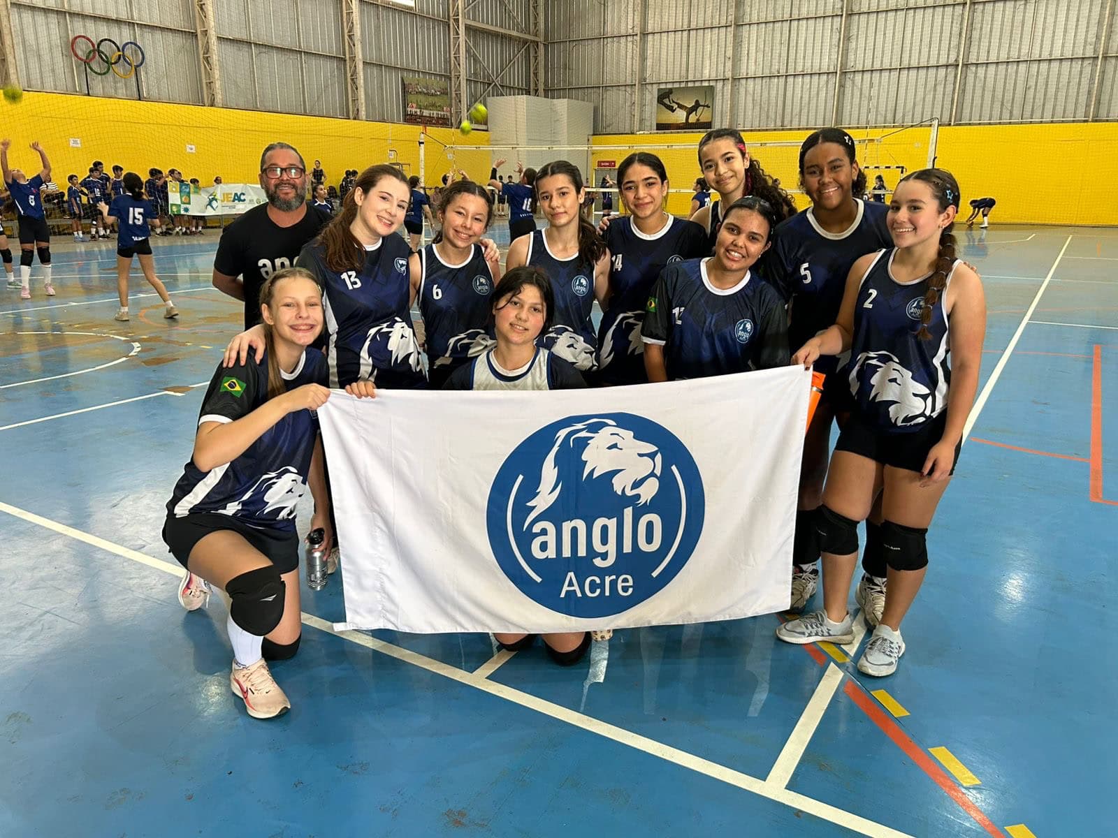 Anglo e Meta garantem vaga na final do vôlei feminino dos Jogos Estudantis do Acre
