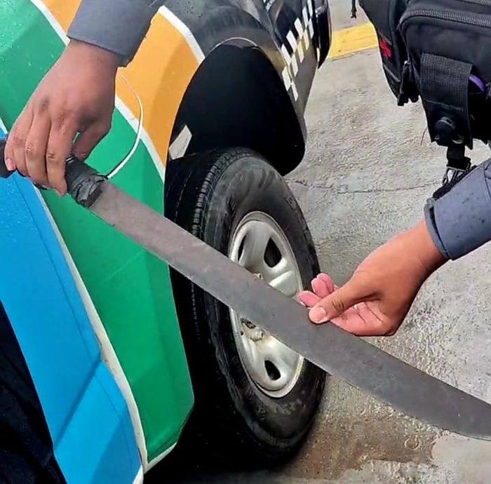Grávida é atacada com terçado pelo companheiro acusado de homicídios e roubos – SelesNafes.com