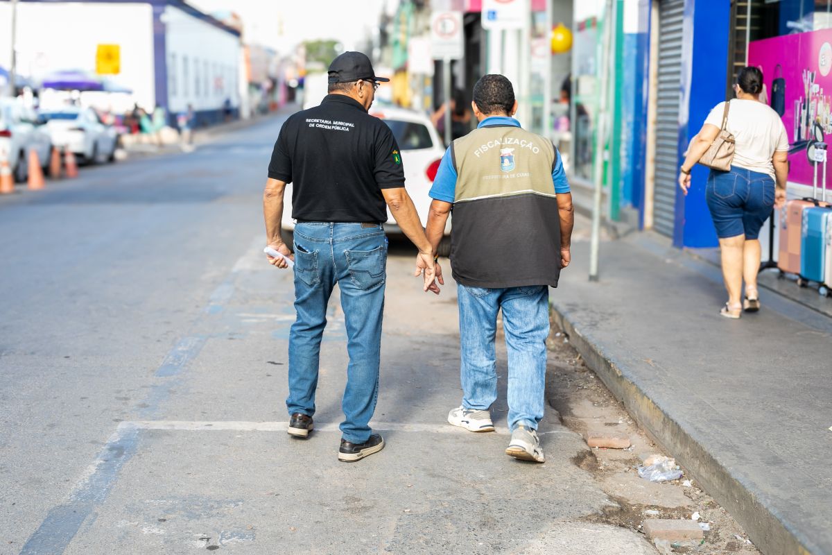 Prefeitura retoma ação de desocupação das calçadas no Centro …