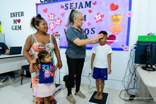 Ação no CRAS Cauamé reúne vacinação, pesagem e atualização do CadÚnico para moradores de Boa Vista