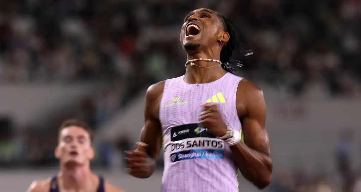 Alison dos Santos vence recordista mundial na Diamond League