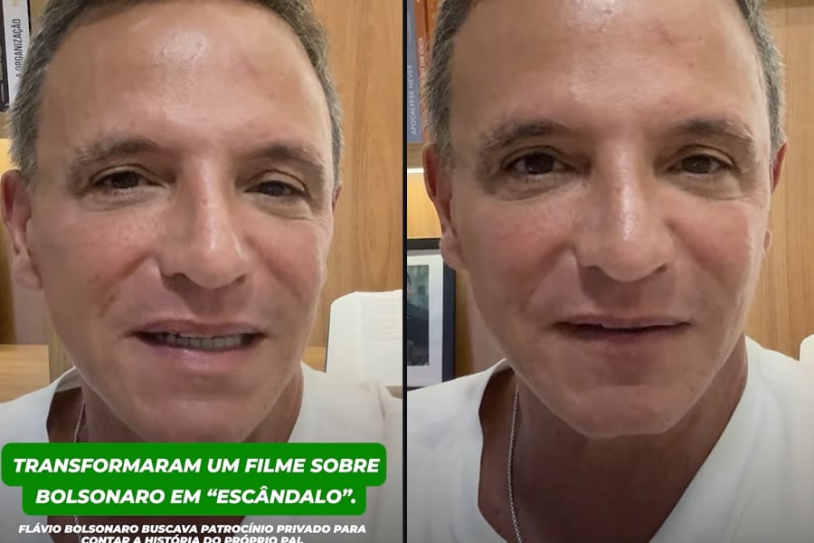 “Não há nada de ilícito”, diz Bittar sobre pedido de Flávio para Vorcaro apoiar filme de Bolsonaro
