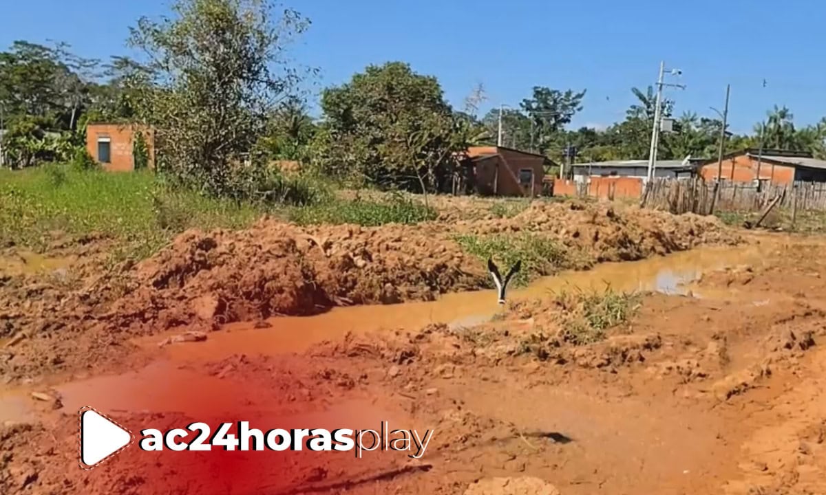 Moradores denunciam abandono em rua do Polo Menino Jesus durante inverno