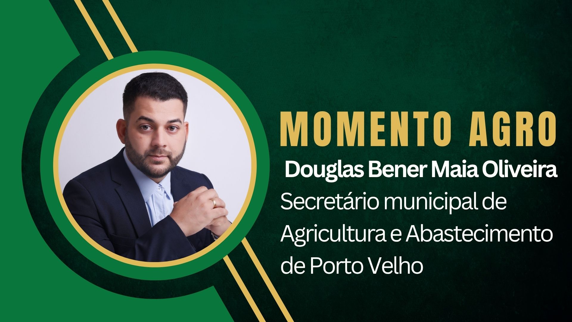 Momento Agro: Secretário Douglas Bener fala sobre agricultura familiar e fortalecimento do campo