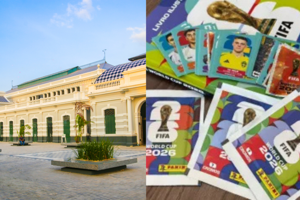 Mercado de São Brás recebe “encontrão” para troca de figurinhas da Copa